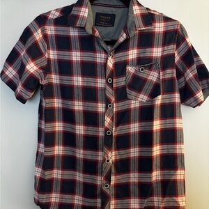 Boys Collared Shirt, Size L (14/16)